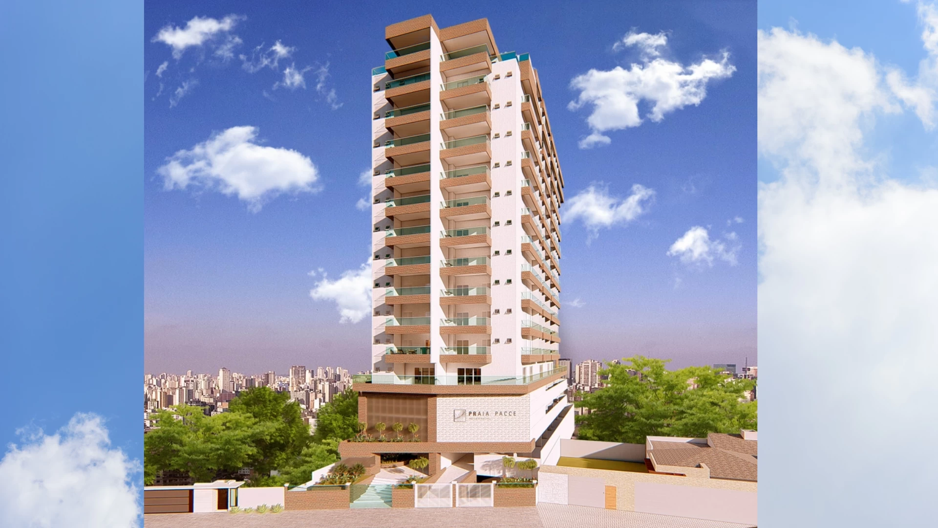 Flat no Centro Caiçara